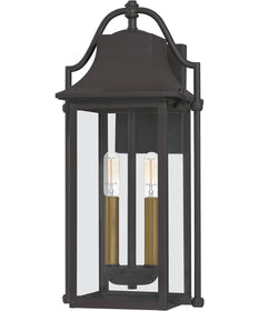 Manning Medium 2-light Outdoor Wall Light  Coastal Armour Aluminum Western Bronze