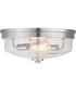 Blakely 2-Light 13-5/8" Flush Mount Brushed Nickel