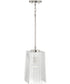 Lexi 1-Light Pendant Polished Nickel