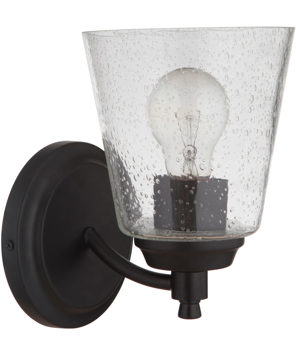 Tyler 1-Light Wall Sconce Flat Black