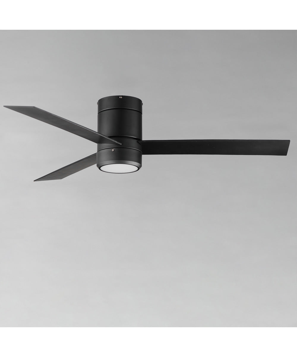 Tanker 52 inch 3-Blade Hugger Fan w LED Light Kit Black