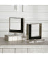 Tilman Modern Marble Bookends, Set of 2
