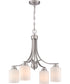 Bolden 4-Light Chandelier Brushed Polished Nickel