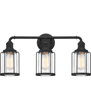 Ludlow Large 3-light Bath Light Earth Black