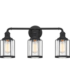 Ludlow Large 3-light Bath Light Earth Black