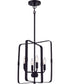 Stowe 4-Light Foyer Flat Black