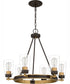 Atwood 6-light Chandelier Old Bronze