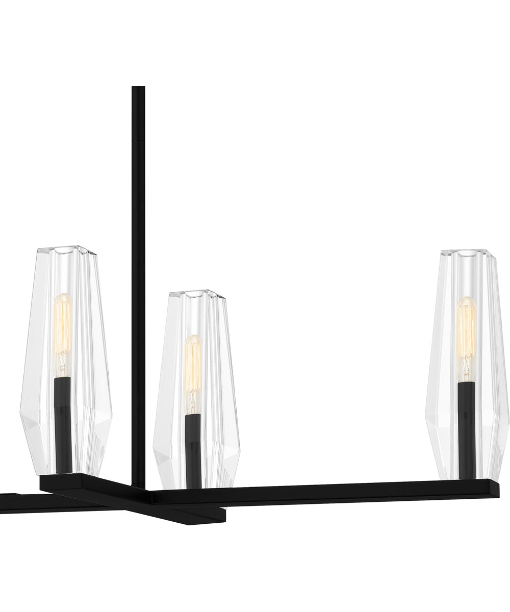 Malamute Medium 6-light Island Light Matte Black