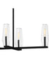 Malamute Medium 6-light Island Light Matte Black