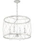 Dury 4-light Pendant Antique White