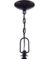 Dardyn 5-Light Chandelier Flat Black