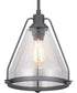 Range 1-Light Pendant Graphite