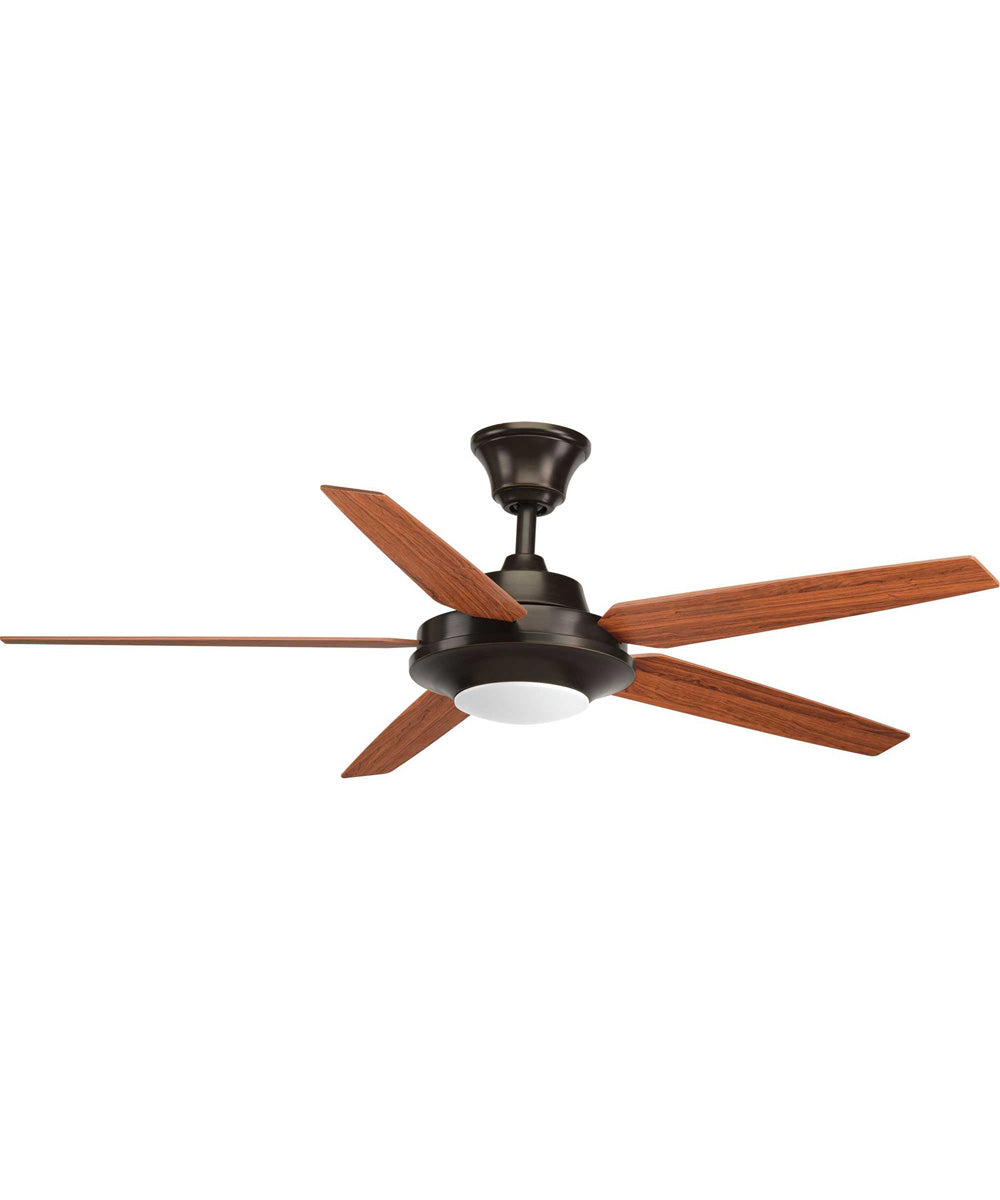 Signature Plus II 54" LED 5-Blade Fan Antique Bronze