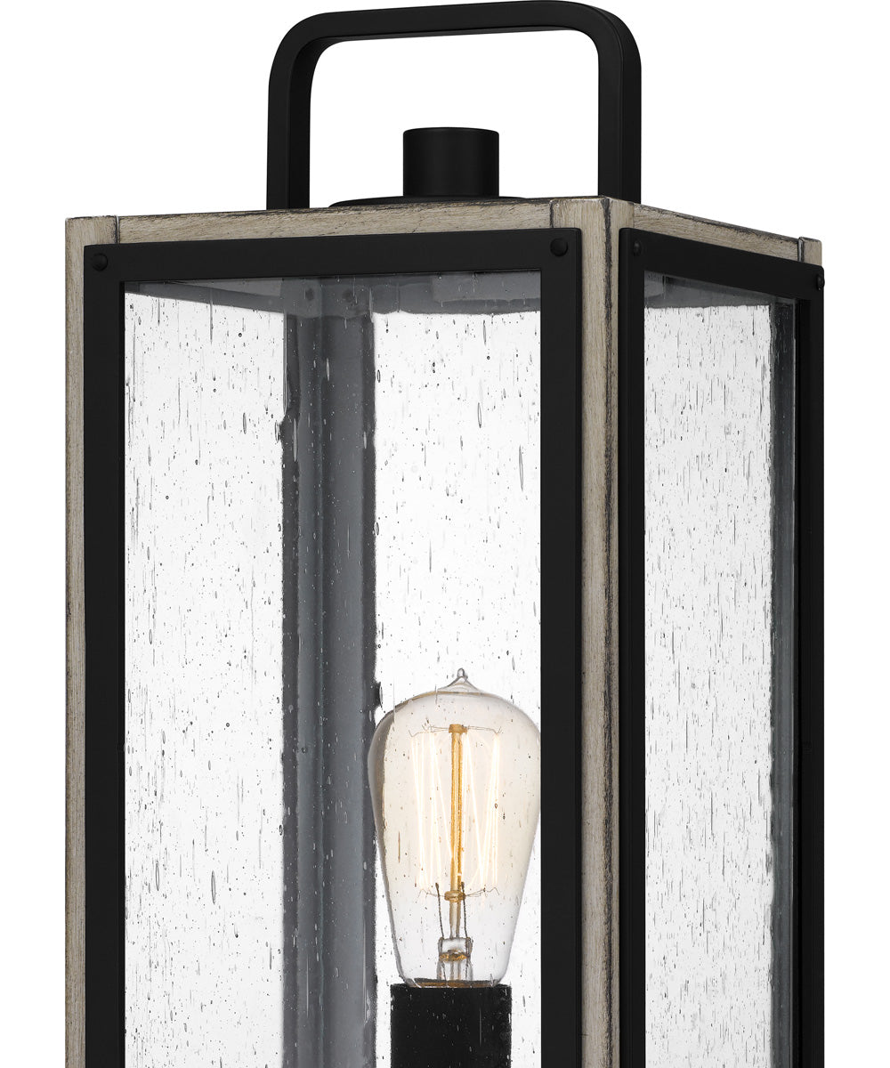 Bramshaw Large 1-light Outdoor Post Light  Coastal Armour Aluminum Matte Black