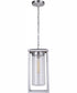 Neo 1-Light Pendant Satin Aluminum