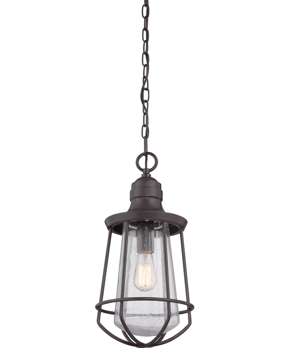 Marine Large 1-light Outdoor Pendant Light Western Bronze
