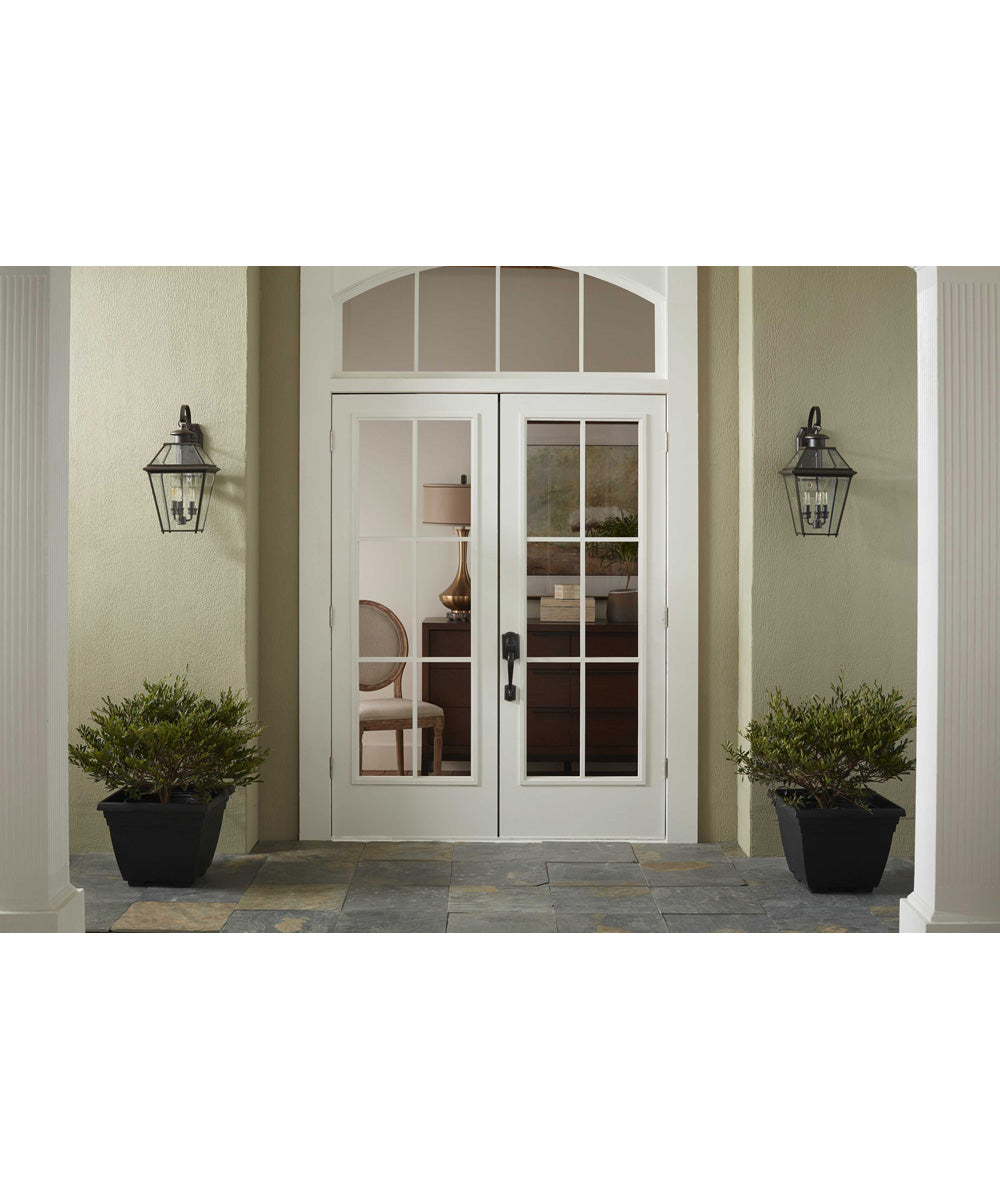 Burlington 3-Light Large Wall Lantern Antique Bronze