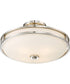 Cadet Large 4-light Semi Flush Mount Brushed Nickel