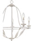 Bradbury 5-light Chandelier Antique White