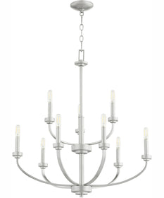 Reyes 9-light Chandelier Classic Nickel