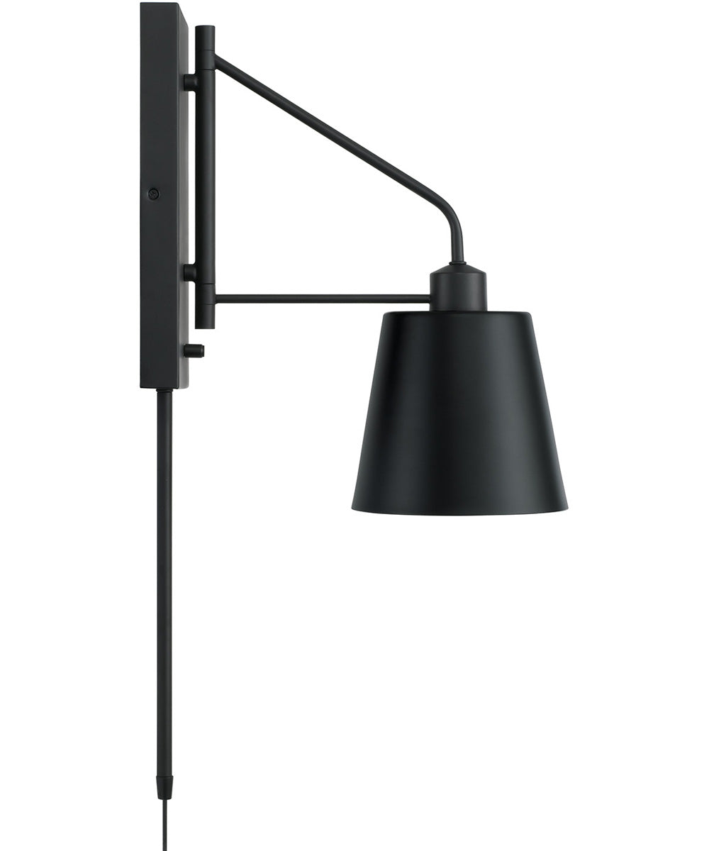 Alden 1-Light Sconce Matte Black