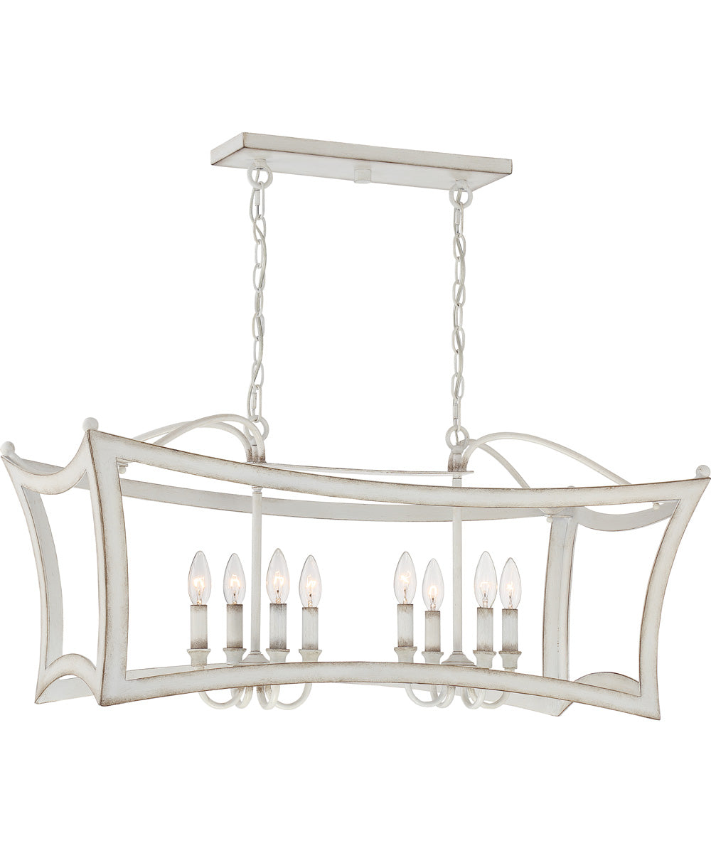 Summerford 8-light Island Light Antique White