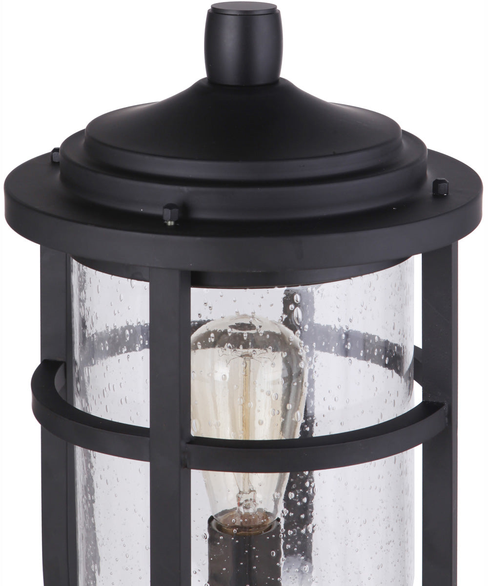 Voyage 1-Light Outdoor Post Mount Midnight