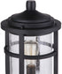 Voyage 1-Light Outdoor Post Mount Midnight
