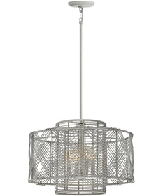 Nikko 4-Light Large Convertible Pendant in Light Ashwood