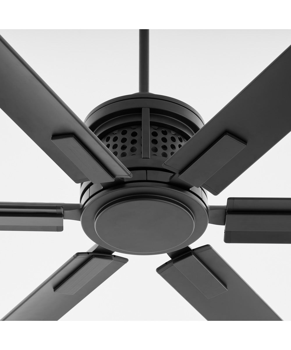 80" Zeus Patio Ceiling Fan Matte Black