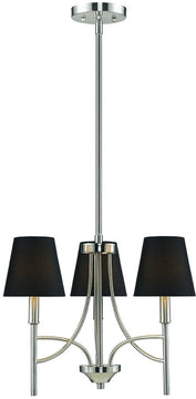 Taylor 3-Light Mini Chandelier Pewter 9106M3PWGRM