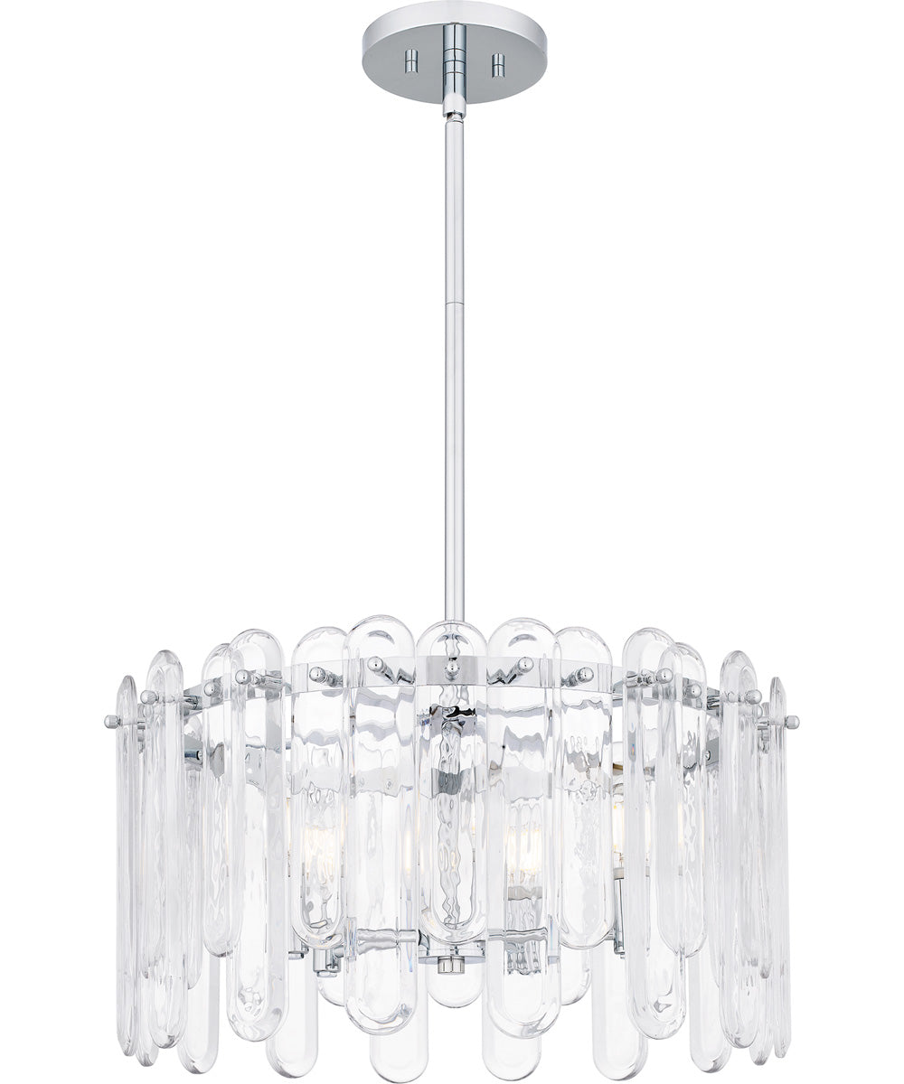 Stiles Large 5-light Pendant Polished Chrome