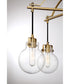 Sidwell 5-light Chandelier Weathered Brass