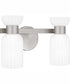 Rembrandt Medium 2-light Bath Light Brushed Nickel