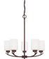 Dixon 5-Light Chandelier In Bronze