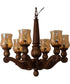 30" Wide Kendall 6 Light Chandelier