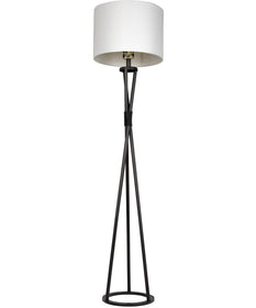 1-Light Floor Lamp Flat Black