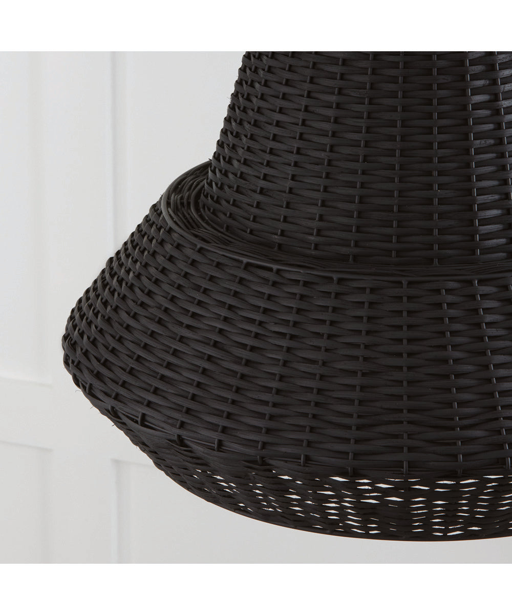 Boca 4-Light Pendant Matte Black