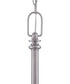 Dardyn 5-Light Chandelier Brushed Polished Nickel