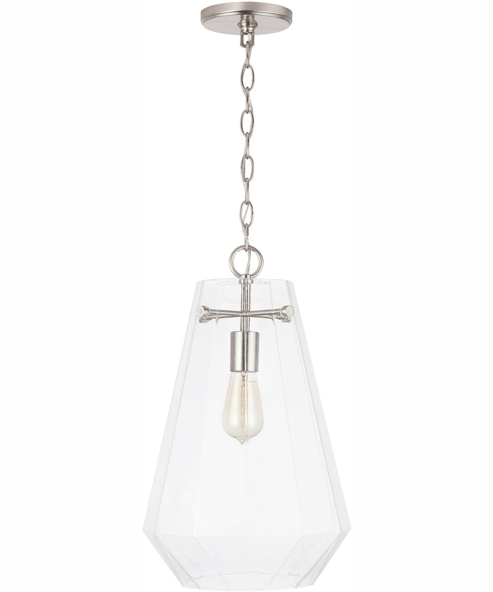 Lee 1-Light Pendant Brushed Nickel