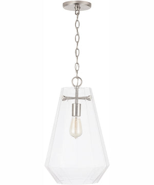 Lee 1-Light Pendant Brushed Nickel