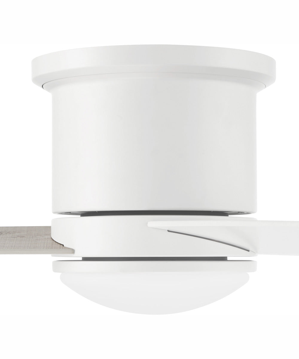 52" Cole 1-Light Indoor/Outdoor Ceiling Fan White