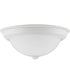 Erwin Medium 2-light Flush Mount White Lustre