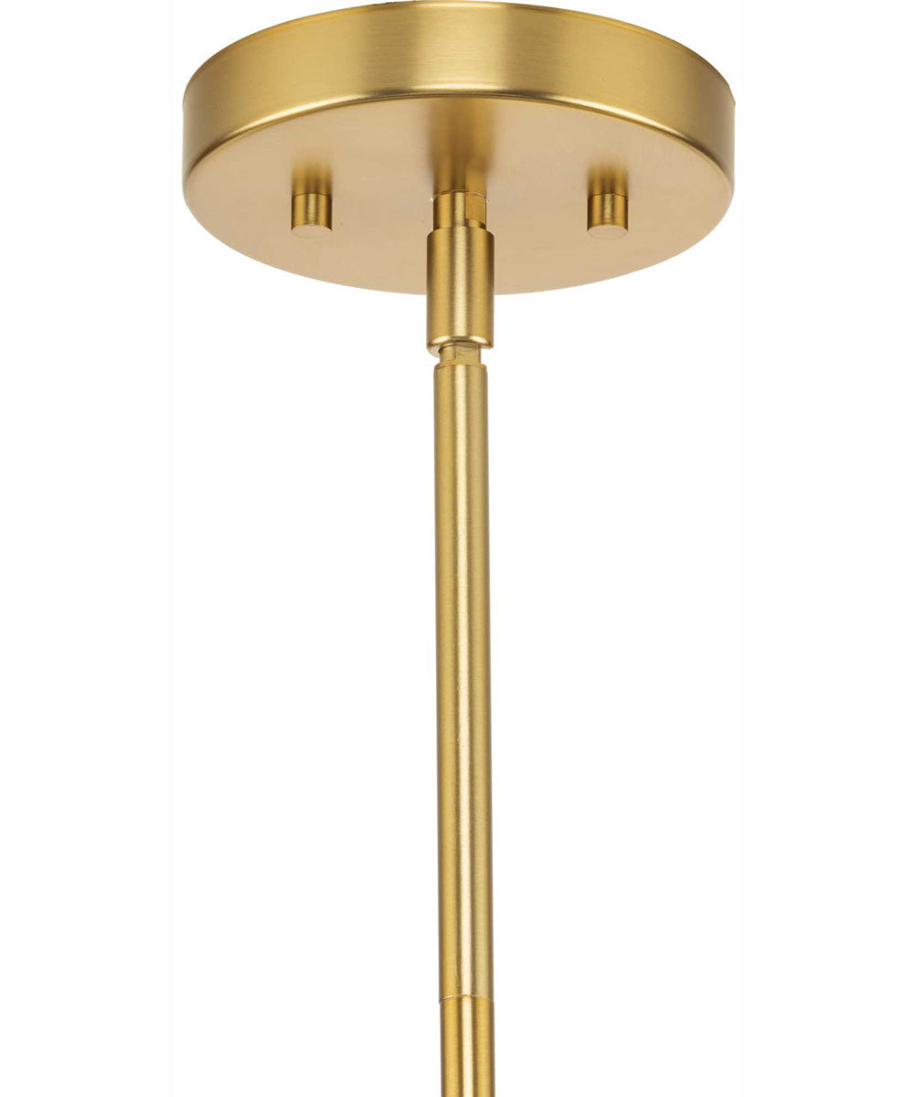 Haas 6-Light Mid-Century Modern Chandelier Brushed Bronze