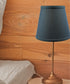 8"W x 7"H Textured Slate [Navy Blue] Clip-On Lamp shade
