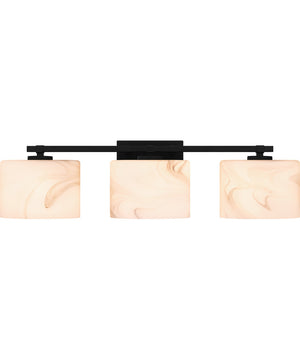 Mather Large 3-light Bath Light Matte Black