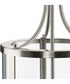Gilliam 3-Light New Traditional Hall & Foyer Brushed Nickel