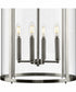 Gilliam 4-Light New Traditional Hall & Foyer Brushed Nickel