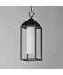 Aldous 1-Light Outdoor Pendant Black