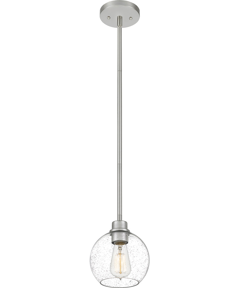 Pruitt Small 1-light Mini Pendant Brushed Nickel